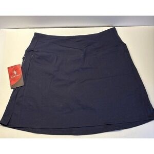 Santiny Navy Blue Athletic Skirt (Large)
